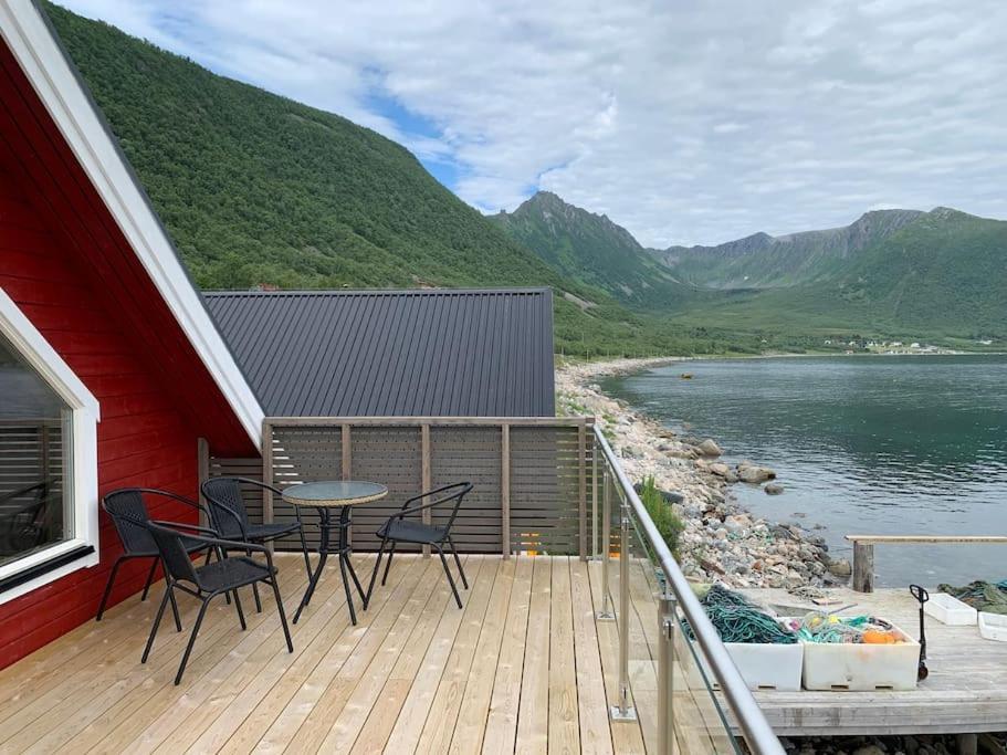 Leilighet I Rorbu Pa Kaldfarnes - Yttersia Senja Zewnętrze zdjęcie
